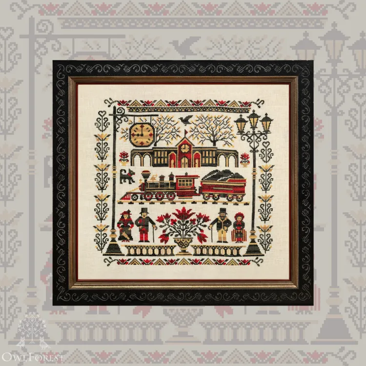 Электронная схема «Вокзальные истории»