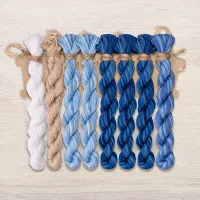 Набор ниток OwlForest для схемы «Квасник» (DMC)