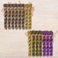 Набор ниток OwlForest для схемы «Лунный олень» (DMC)