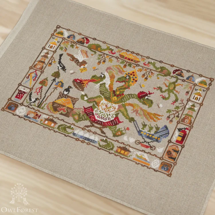 Электронная схема «Будни Горыничны»