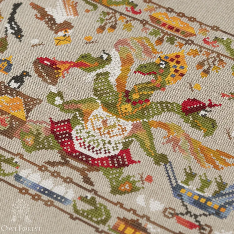 Электронная схема «Будни Горыничны»