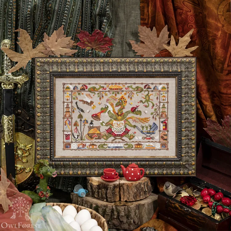 Электронная схема «Будни Горыничны»