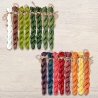 Набор ниток OwlForest для схемы «Фруктово-ягодная корзина» (ПНК)