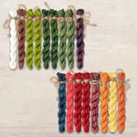 Набор ниток OwlForest для схемы «Фруктово-ягодная корзина» (ПНК)