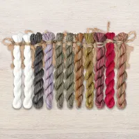 Набор ниток OwlForest для схемы «Чечётки» (ПНК)