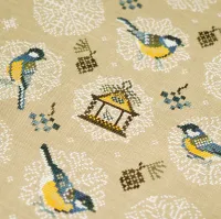 Электронная схема «Снежные синички»