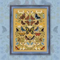 Набор для вышивания «Танец бабочек»