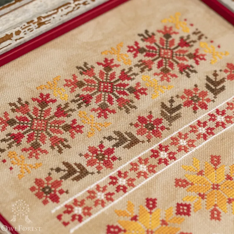 Электронная схема «Белорусские мотивы. Аисты»