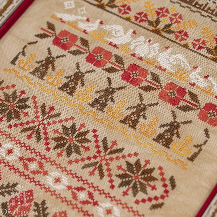 Электронная схема «Белорусские мотивы. Аисты»