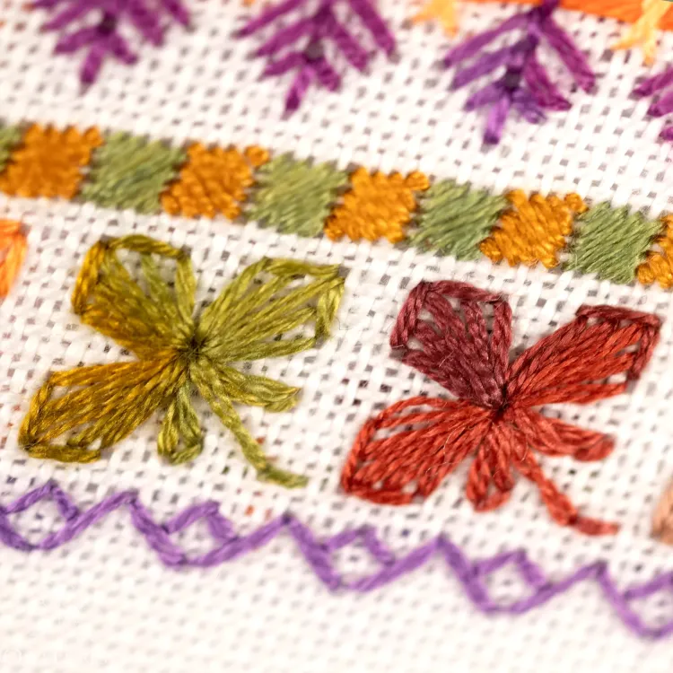 Электронная схема «Цвет осени»