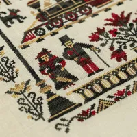 Схема для вышивания «Вокзальные истории»