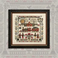 Схема для вышивания «Вокзальные истории»