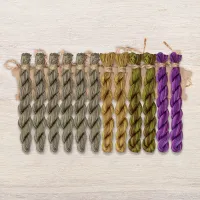 Набор ниток OwlForest для схемы «Лунный олень» (ПНК)