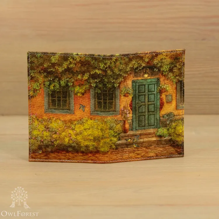 Обложка на паспорт «Крылечко»