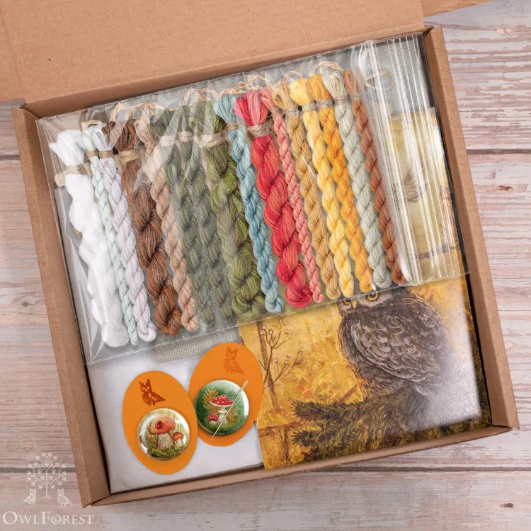 Набор для вышивания «Съедобные-несъедобные»