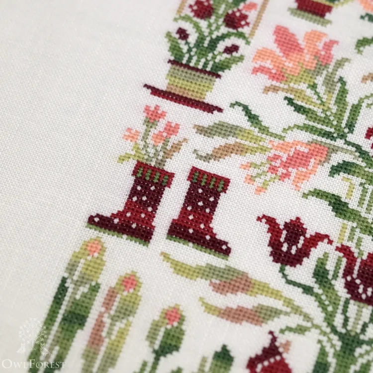 Схема для вышивания «Тюльпановое дерево» 