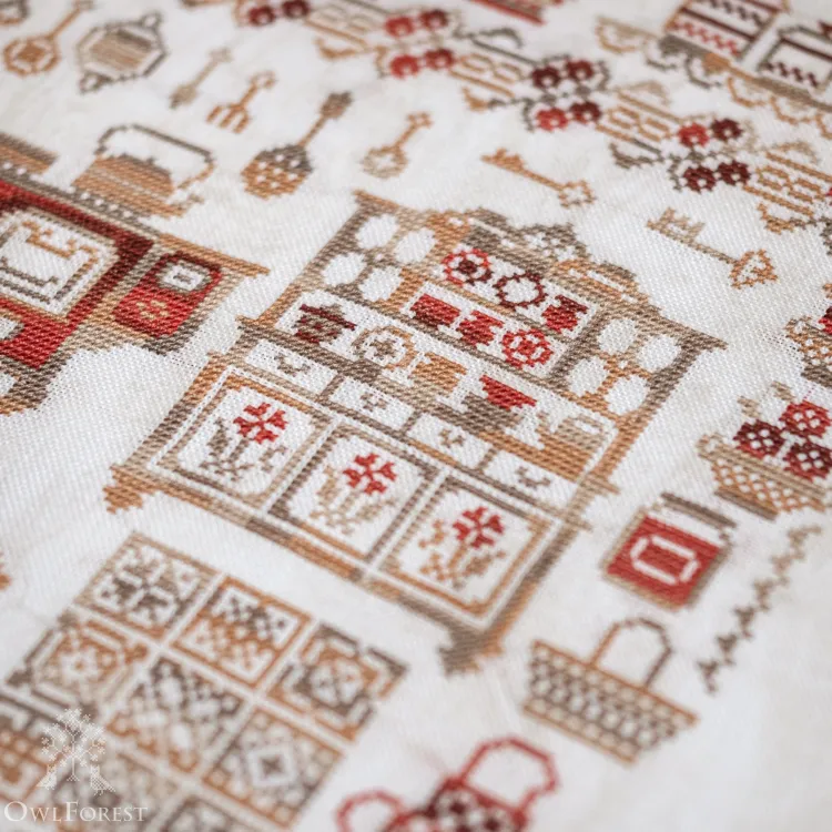 Схема для вышивания «Винтажная кухня»