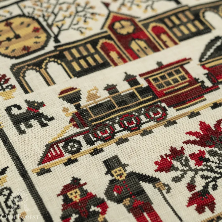 Набор для вышивания «Вокзальные истории» 