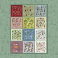 Настенный календарь 2023 «Вышитые узоры»