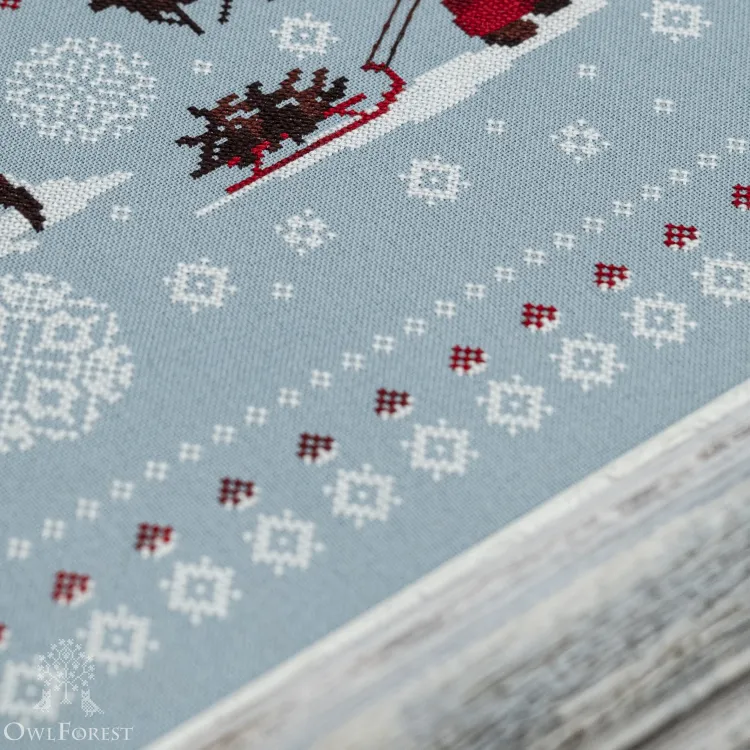 Электронная схема «Зимние сюжеты. Околица»