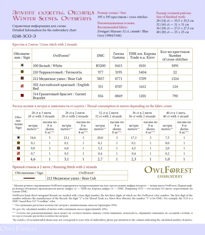 Электронная схема «Зимние сюжеты. Околица»