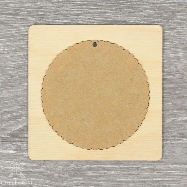 Комплект перфорированных заготовок к схемам «Зимние птички»