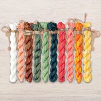 Набор ниток OwlForest для схемы «Красота южных морей» (ПНК им. Кирова)