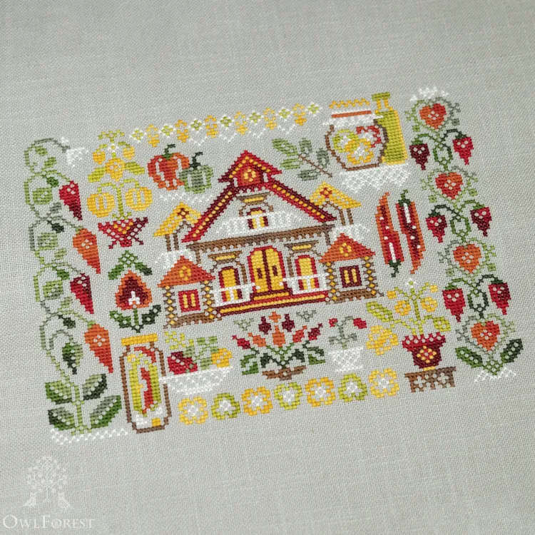 Набор для вышивания «Сезон заготовок. Перцы»