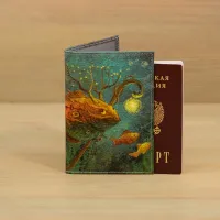 Обложка на паспорт «Речной друид»