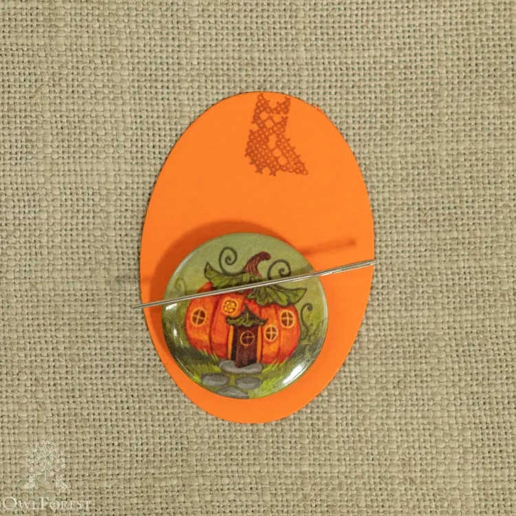 Набор для вышивания «Тыквенные домики»