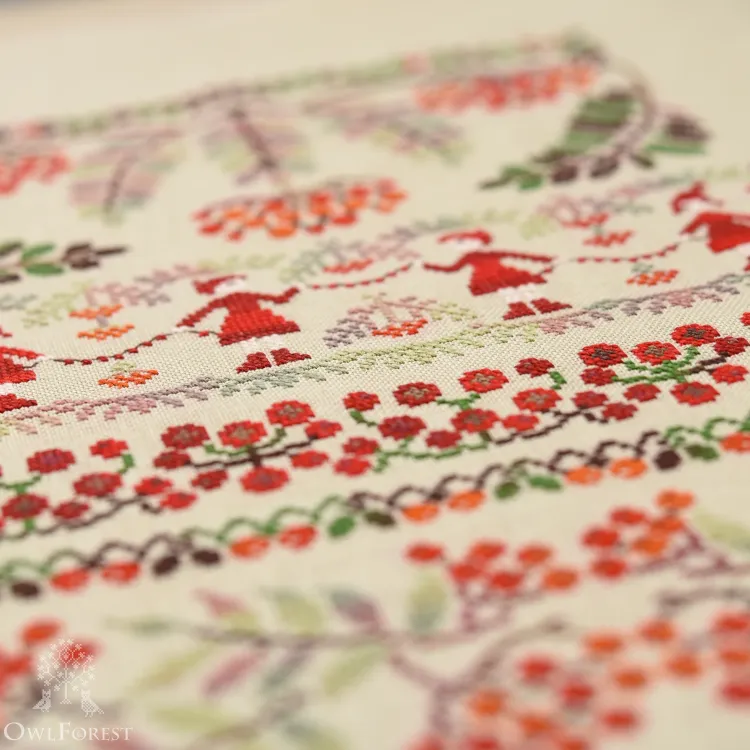 Электронная схема «Рябиновые бусы» 