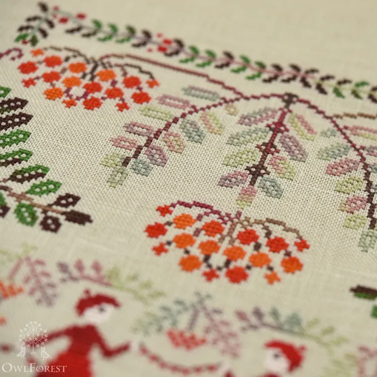 Электронная схема «Рябиновые бусы» 