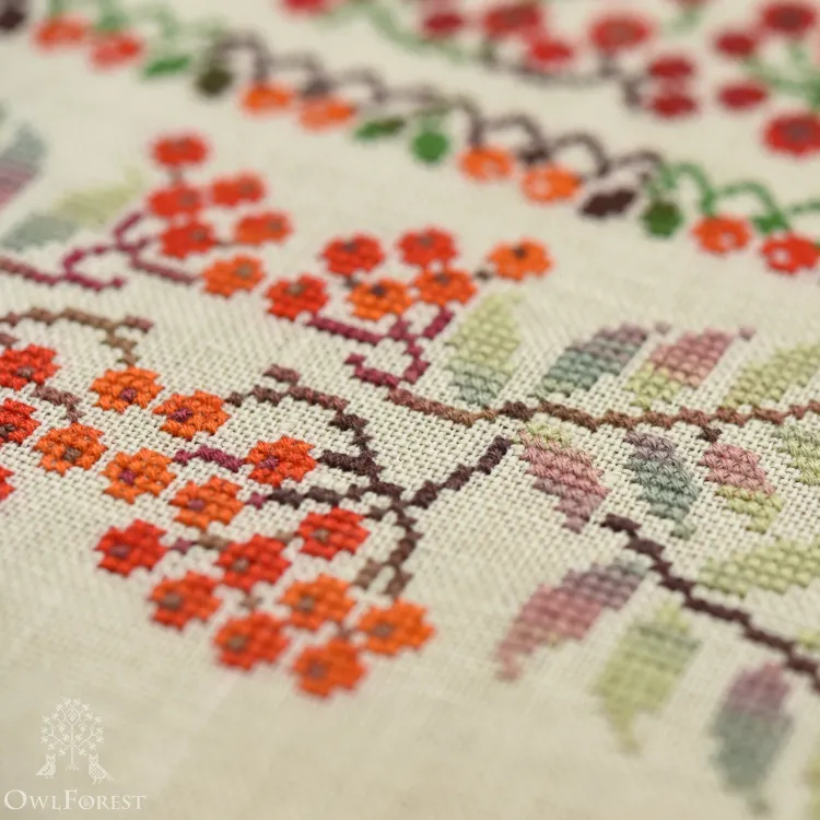 Электронная схема «Рябиновые бусы» 