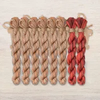 Набор ниток OwlForest для схемы «Винтажная кухня» (DMC)