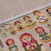 Схема для вышивания «Матрёшки»