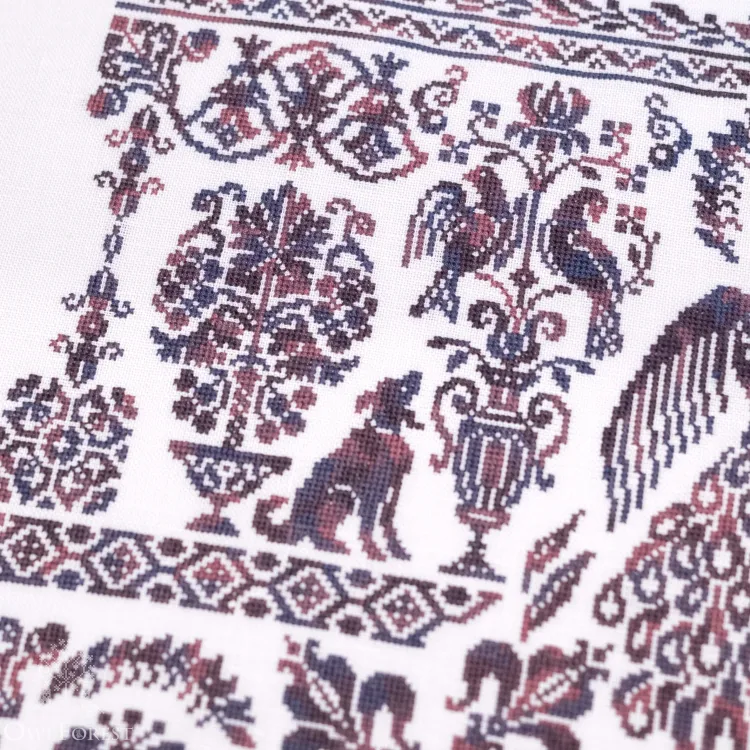 Схема для вышивания «Королевские павлины»