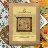 Схема для вышивания «Тыквенные домики»