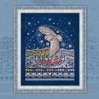 Набор для вышивания «Сова-зима»