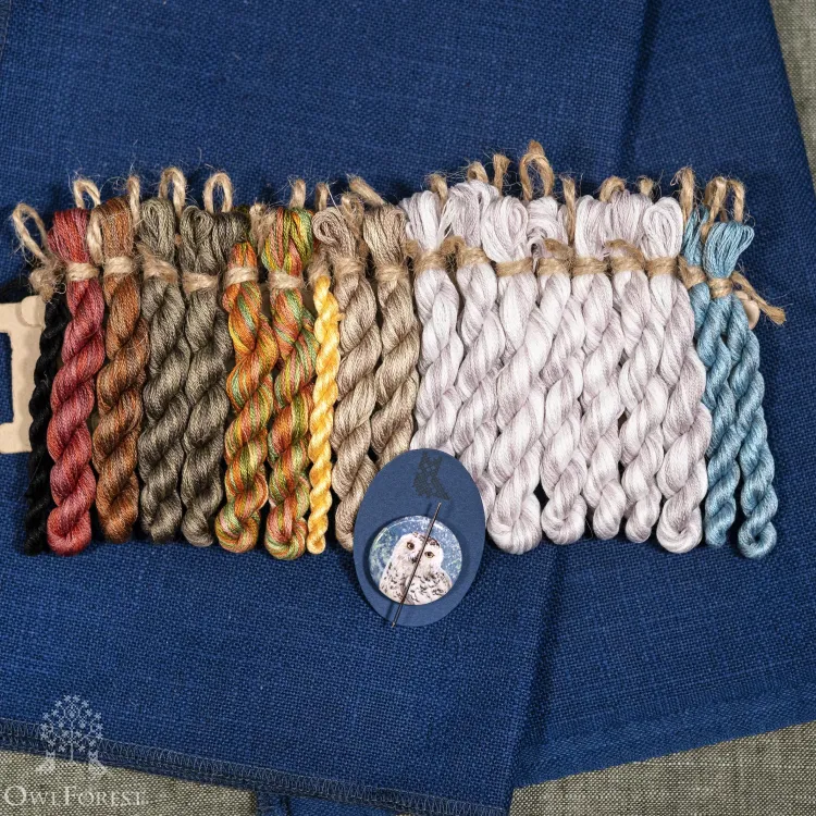 Набор для вышивания «Сова-зима»