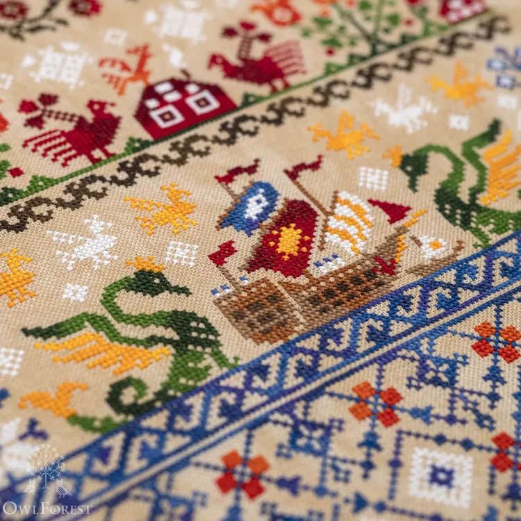 Схема для вышивания «Чудо-терем»