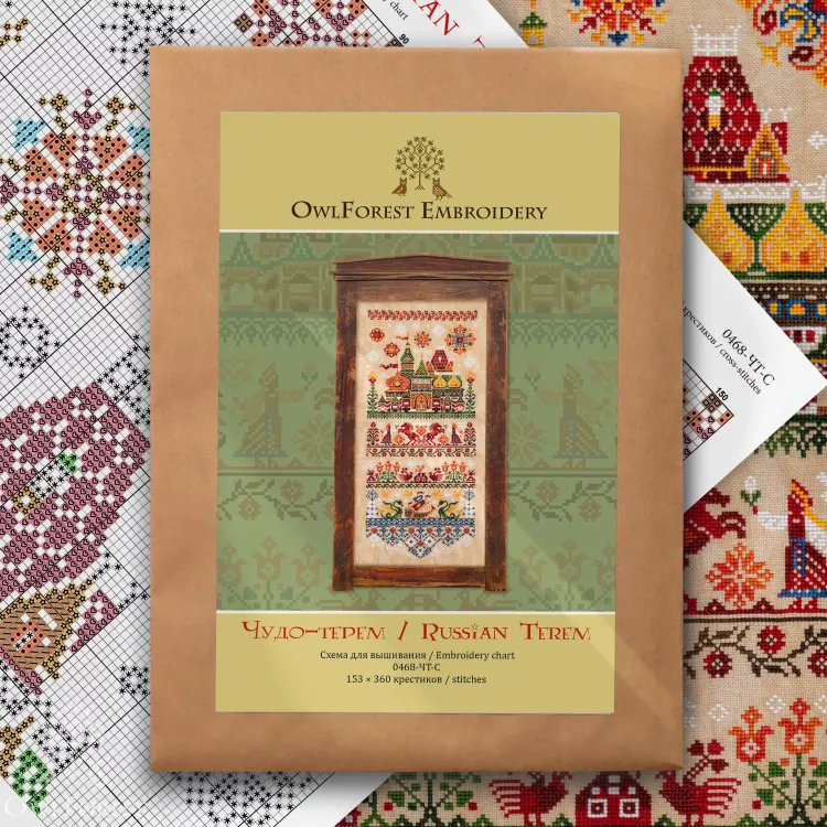Схема для вышивания «Чудо-терем»