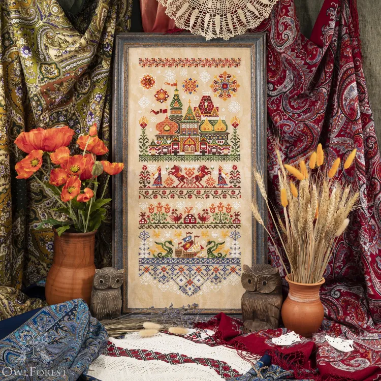 Схема для вышивания «Чудо-терем»