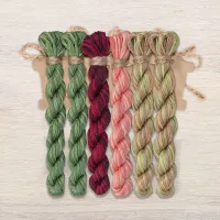 Набор ниток OwlForest для схемы «Тюльпановое дерево» (DMC)