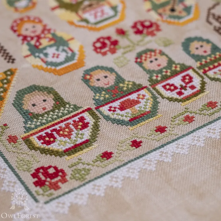 Электронная схема «Матрёшки»