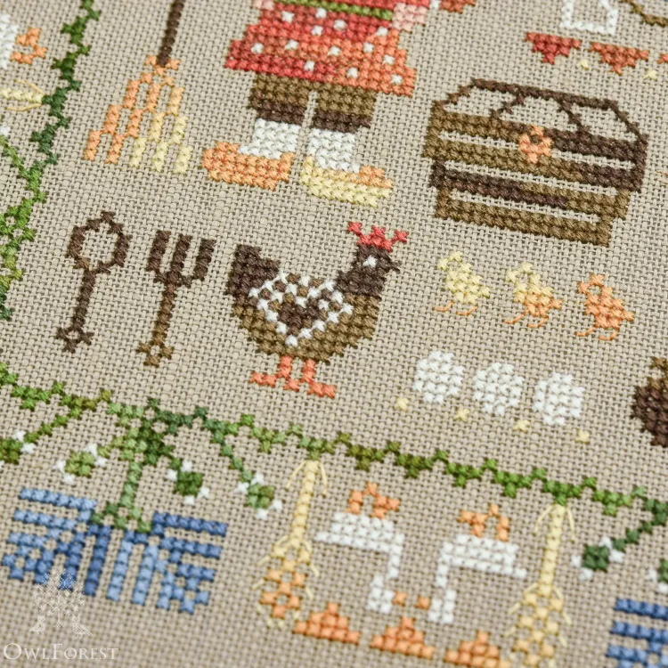 Схема для вышивания «Домовой»
