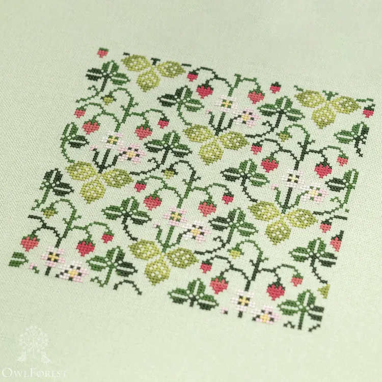 Электронная схема «Вышитые узоры»