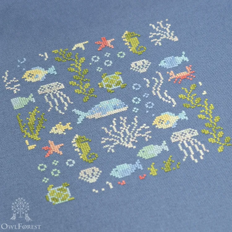 Электронная схема «Вышитые узоры»