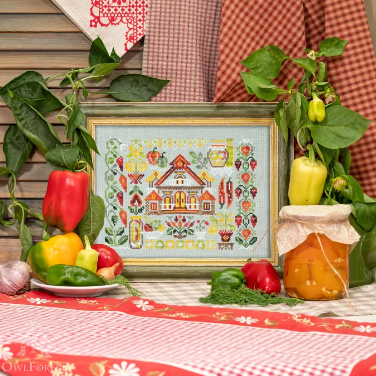 Электронная схема «Сезон заготовок. Перцы» 