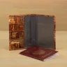 Обложка на паспорт «Книжный шкаф»