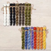 Набор ниток OwlForest для схемы «Танец бабочек» (ПНК)